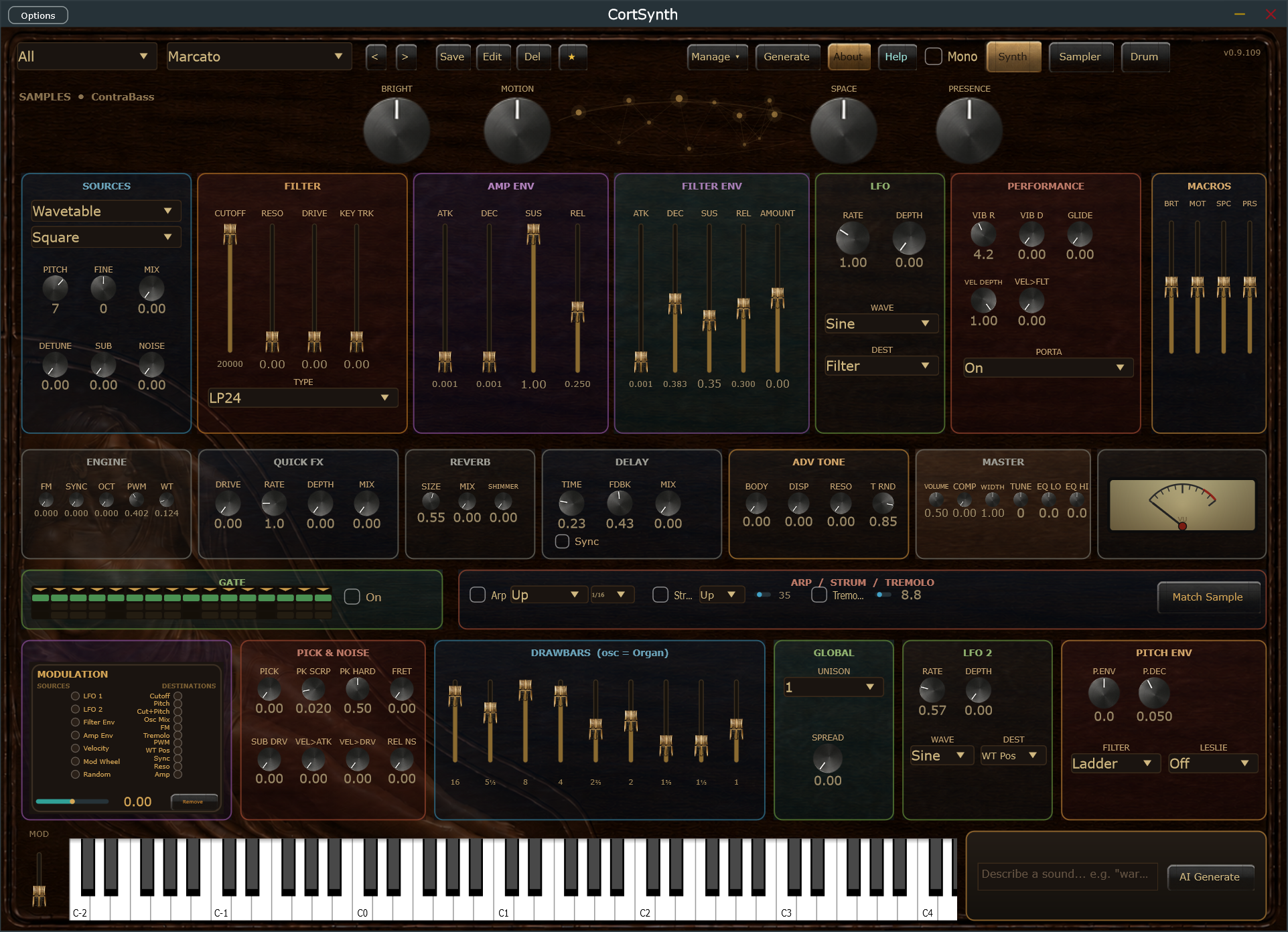CortSynth VST3 synthesizer